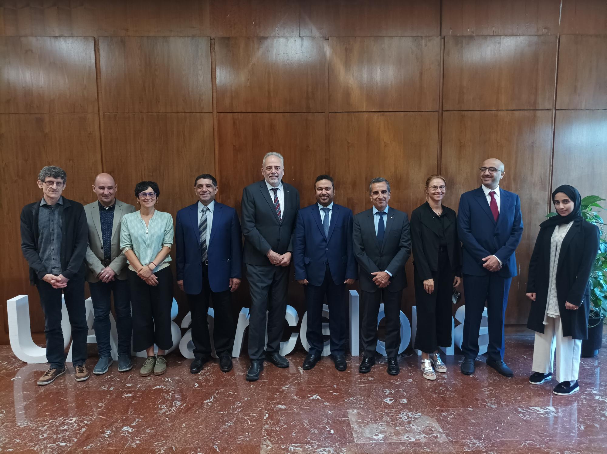 Visita Ministre d'Educació dels Emirats Àrabs